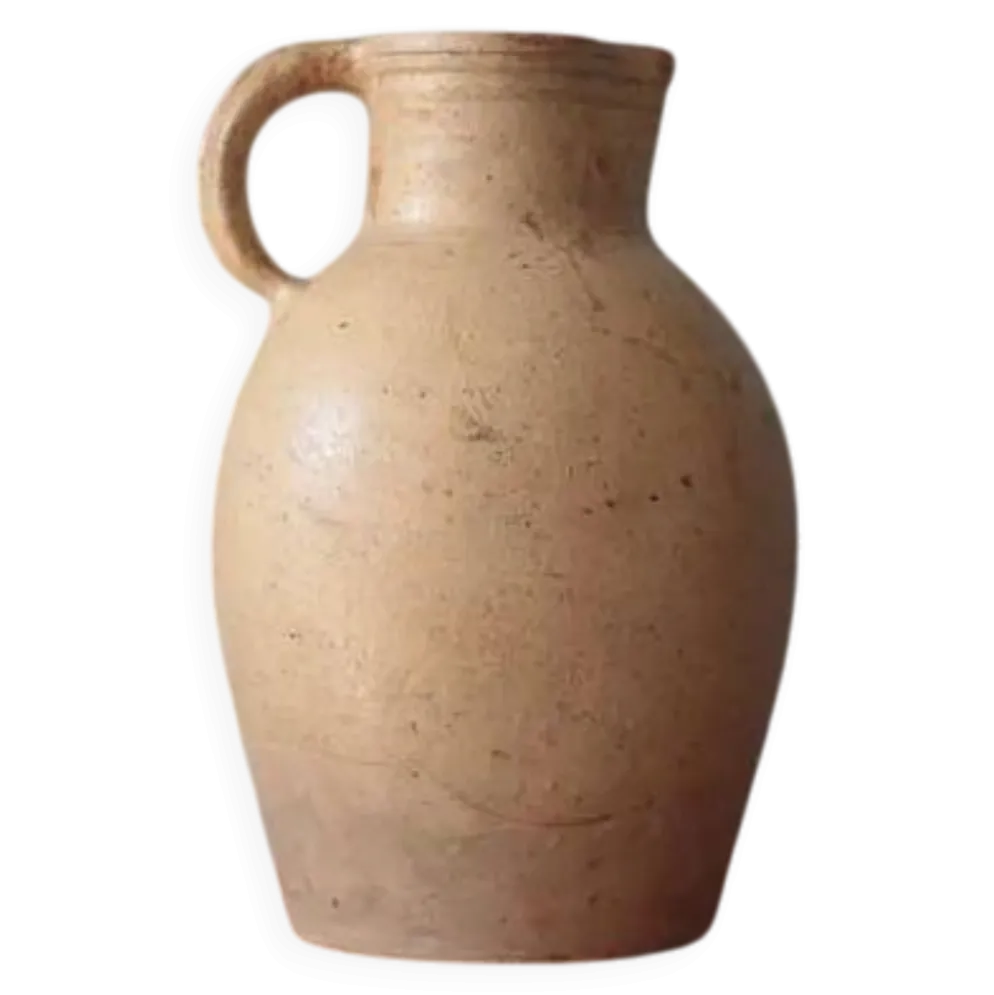 Grand pichet grès vintage, carafe vintage, cruche, cuisine, collection, poterie, stoneware pitcher, jug