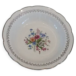 Grand plat creux en faïence de Gien – Modèle