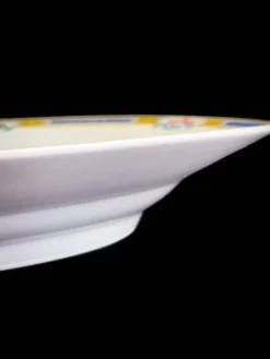 Grand plat de service rond mi-creux Bernardaud Limoges – Art Déco – A718