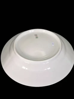 Grand plat de service rond mi-creux Bernardaud Limoges – Art Déco – A718