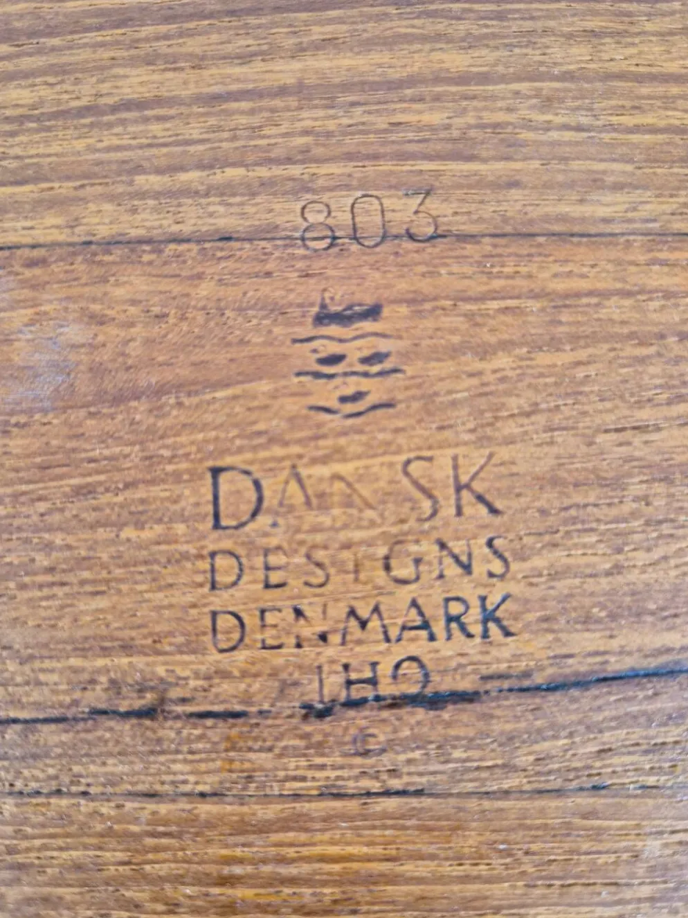 Grand plateau en teck par Jens Quistgaard pour Dansk Designs, Danemark, 1960.