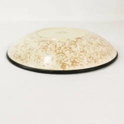 Grand plat en céramique Art Déco, conçu par Raymond Chevallier pour Boch Frère.