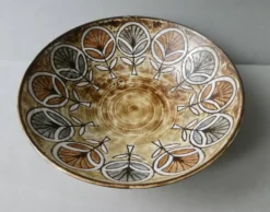 Grand plat en céramique Jean-Claude Malarmey Vallauris, vers 1960