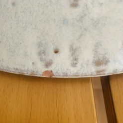 Grand plat en céramique émaillée par J.G. Picard, années 60-70