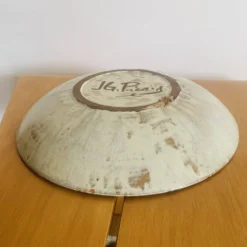 Grand plat en céramique émaillée par J.G. Picard, années 60-70