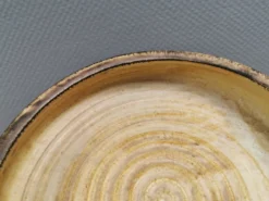 Grand plat en céramique par Jette Hellerøe, Danemark, années 1970.
