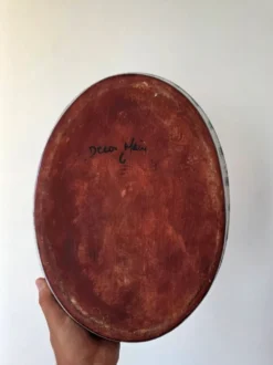 Grand plat façon Vallauris