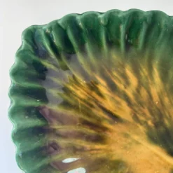 Grand plat feuille d’alocasia