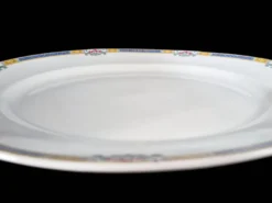 Grand plat ovale en porcelaine de Limoges Bernardaud & Cie – Art Déco