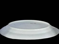 Grand plat ovale en porcelaine de Limoges Bernardaud & Cie – Art Déco