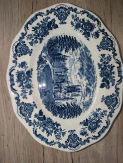 Grand Plat Ovale Neuf Enoch Wedgwood Royal Homes Balmoral