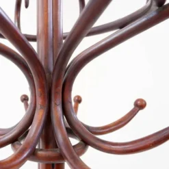 Grand portemanteau "Perroquet" en bois courbé style Thonet – Début du 20ème siècle