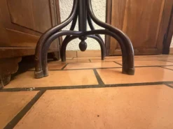 Grand portemanteau perroquet en hêtre courbé attribué à Thonet – fin XIXe s