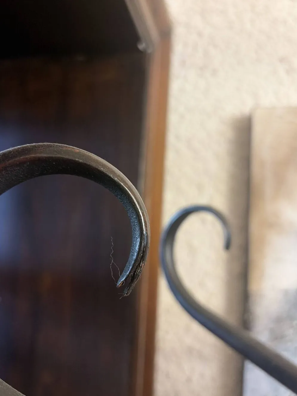 Grand portemanteau perroquet en hêtre courbé attribué à Thonet – fin XIXe s