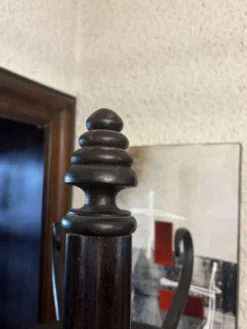Grand portemanteau perroquet en hêtre courbé attribué à Thonet – fin XIXe s