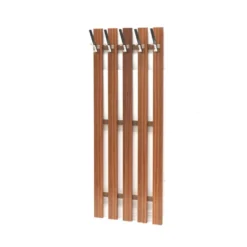 Grand porte manteau vintage avec patères réalisé dans les années 60