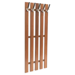 Grand porte manteau vintage avec patères réalisé dans les années 60
