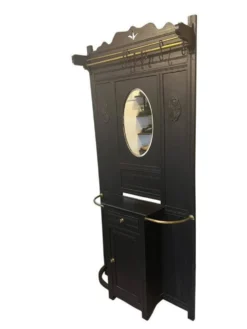 Grand portemanteau vintage sur pied / portemanteau de sol