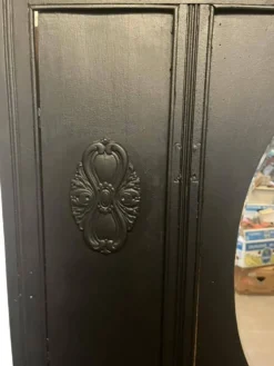 Grand portemanteau vintage sur pied / portemanteau de sol