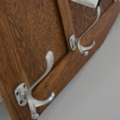Grand porte manteaux / Porte chapeaux mural Art Déco 1920 vintage