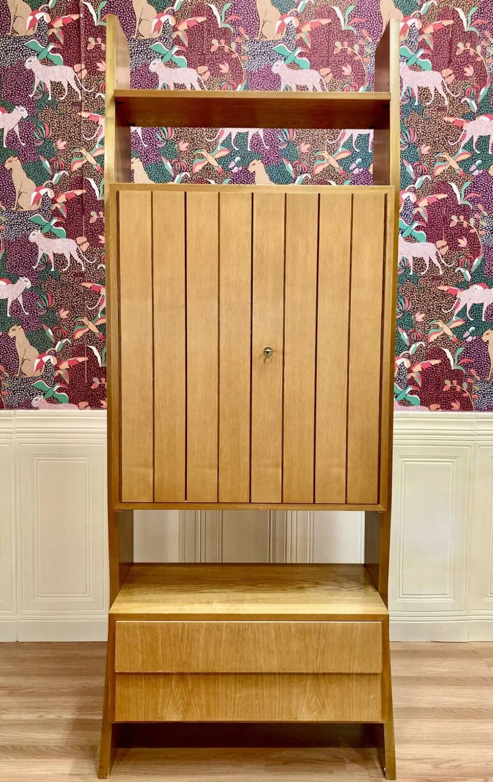 Grand rangement modulable design 1950.