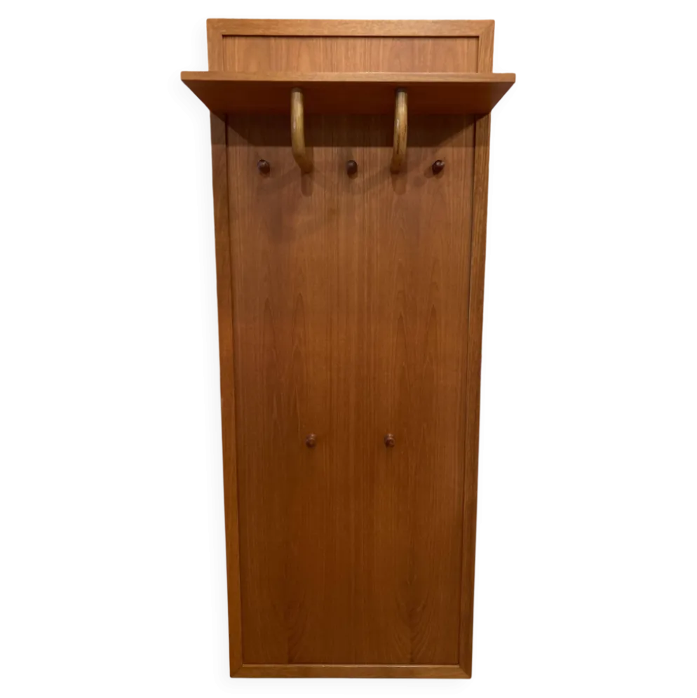 Grand rangement suspendu design scandinave 1960.