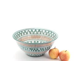 Grand saladier en céramique Robert Picault Vallauris années 60