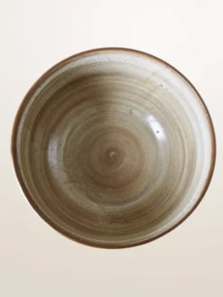 Grand saladier et 6 tasses faïencerie Niderviller