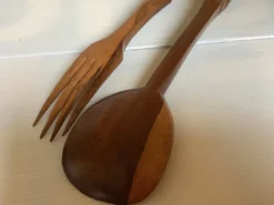 Grands couverts en bois africain