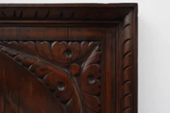 Grands panneaux muraux sculptés en chêne portugais, années 1850, lot de 2