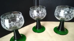 6 Grands verres à dégustation de vin d'Alsace