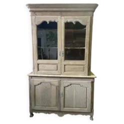 Grand vaisselier ancien en bois brut