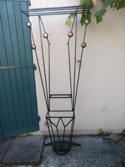 Grand vestiaire porte-manteaux vintage années 50/60