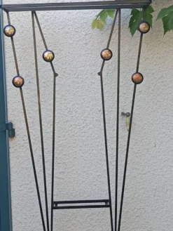Grand vestiaire porte-manteaux vintage années 50/60