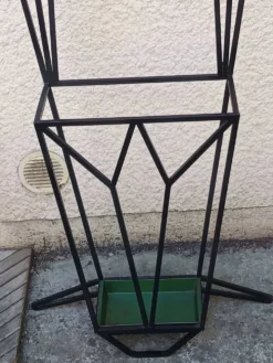 Grand vestiaire porte-manteaux vintage années 50/60