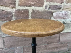 guéridon métal jardin bistrot art Déco Paris, 80s
