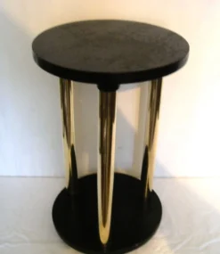 Guéridon Rond Art Déco des années 30