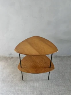 Guéridon tripode, table d'appoint, vers 1950