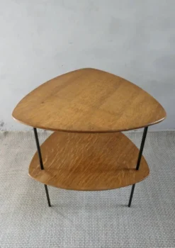 Guéridon tripode, table d'appoint, vers 1950