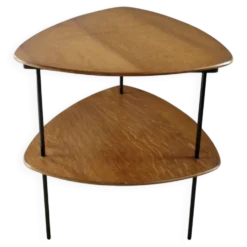 Guéridon tripode, table d'appoint, vers 1950