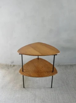 Guéridon tripode, table d'appoint, vers 1950