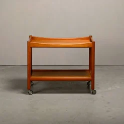Hans J. Wegner AT-45 Trolley en teck pour Andreas Tuck et Illums Bolighus