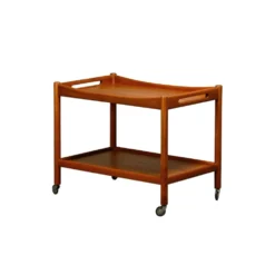 Hans J. Wegner AT-45 Trolley en teck pour Andreas Tuck et Illums Bolighus