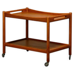 Hans J. Wegner AT-45 Trolley en teck pour Andreas Tuck et Illums Bolighus