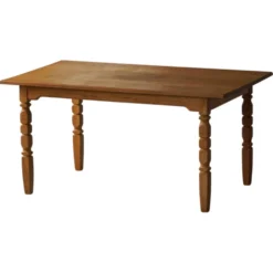 Henning Kjærnulf, table de salle à manger rectangulaire en Oak, modernité danoise du milieu du siècle, années 1960
