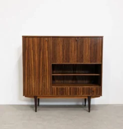Highboard vintage mid-century – bar / secrétaire