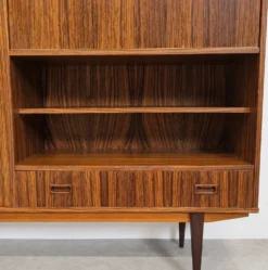Highboard vintage mid-century – bar / secrétaire