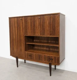 Highboard vintage mid-century – bar / secrétaire