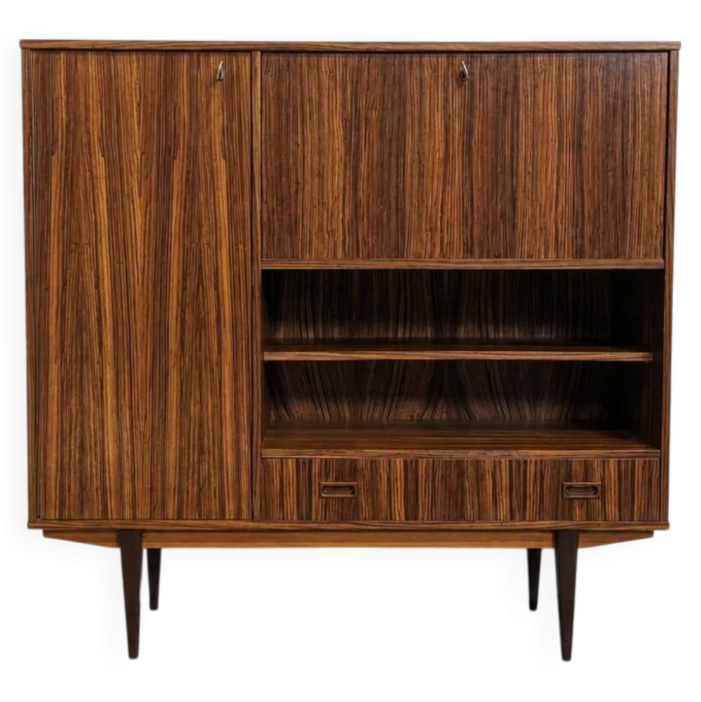 Highboard vintage mid-century – bar / secrétaire