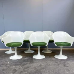 Icônes de design de l'ère spatiale : ensemble de salle à manger 'Set-Line' par K. Schäfer pour Lübke, années 1960.